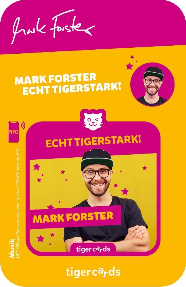 Cover: 4260535486267 | tigercard - Mark Forster - "Echt Tigerstark!" | Stück | 2023