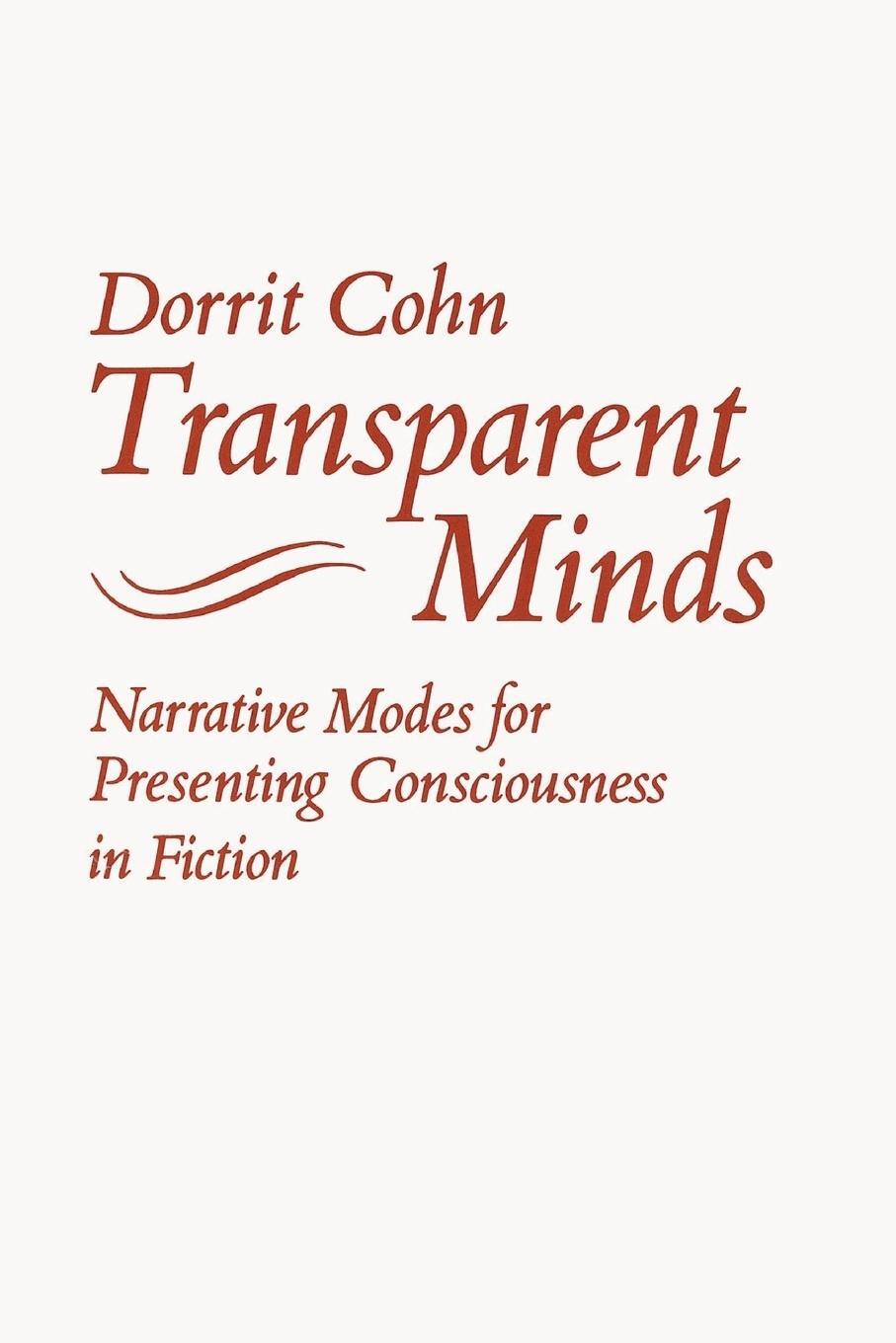 Cover: 9780691101569 | Transparent Minds | Dorrit Claire Cohn | Taschenbuch | Paperback