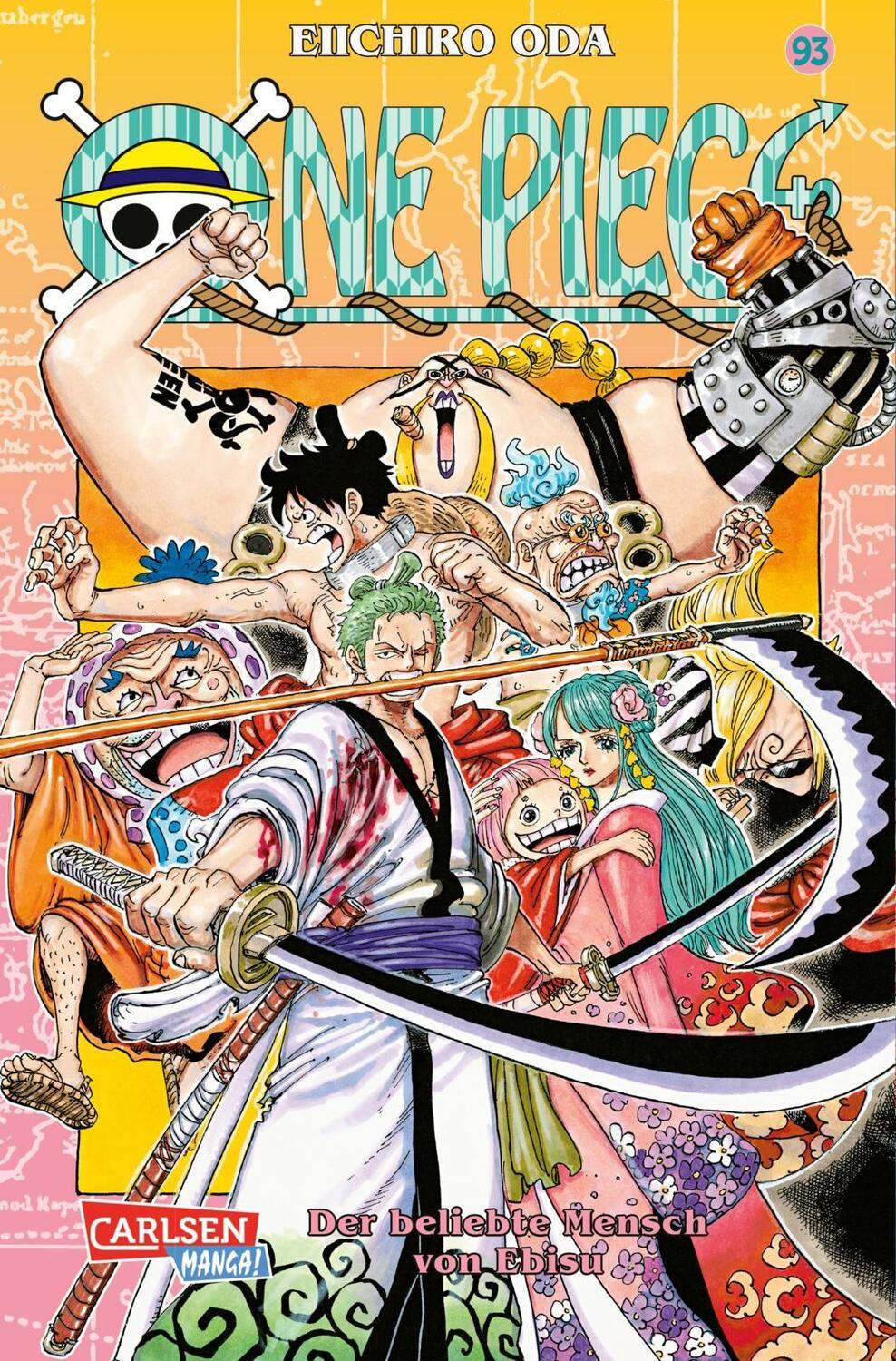 Cover: 9783551728678 | One Piece 93 | Piraten, Abenteuer und der größte Schatz der Welt!