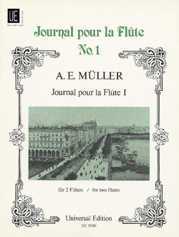 Cover: 9790008003783 | Journal pour la flute Band 1 für 2 Flöten Partitur | Müller | Buch
