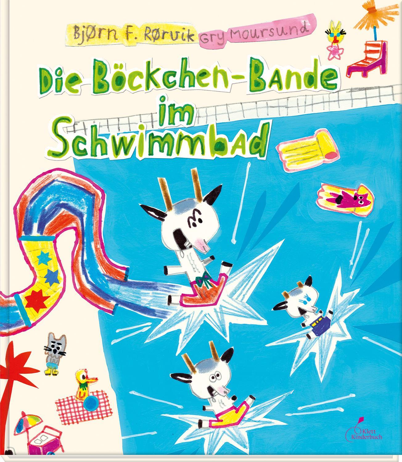 Cover: 9783954701759 | Die Böckchen-Bande im Schwimmbad | Bjørn F. Rørvik | Buch | Deutsch