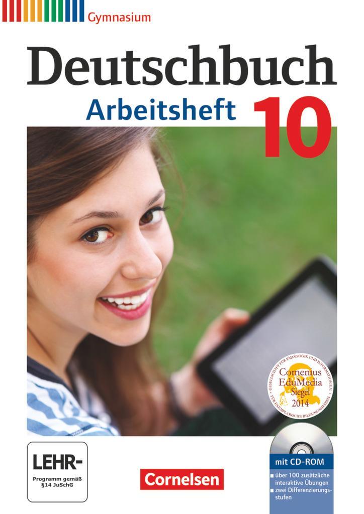 Cover: 9783060619184 | Deutschbuch Gymnasium 10. Schuljahr - Allgemeine Ausgabe -...