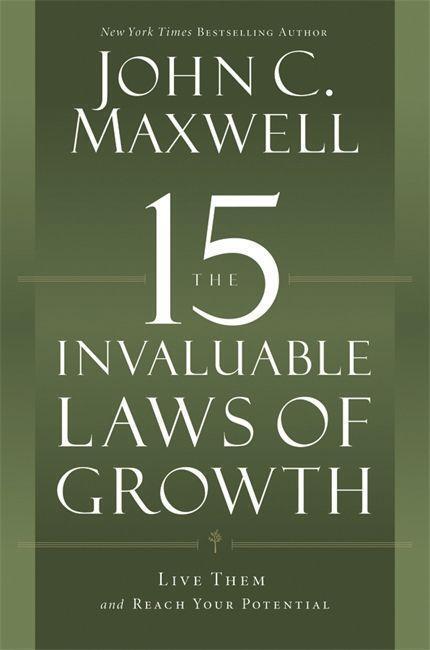 Cover: 9781599953670 | The 15 Invaluable Laws of Growth | Live Them and Reach Your Potential