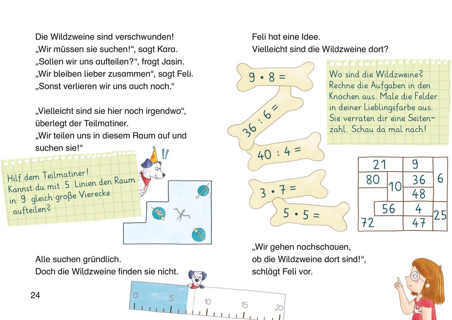 Bild: 9783751204187 | Die Mathematierchen. Teilmatiner auf Dino-Jagd | Jule Ambach | Buch
