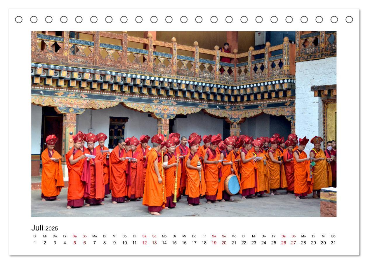 Bild: 9783435126620 | Bhutan ¿ Berge, Buddhismus &amp; Bruttonationalglück (Tischkalender...