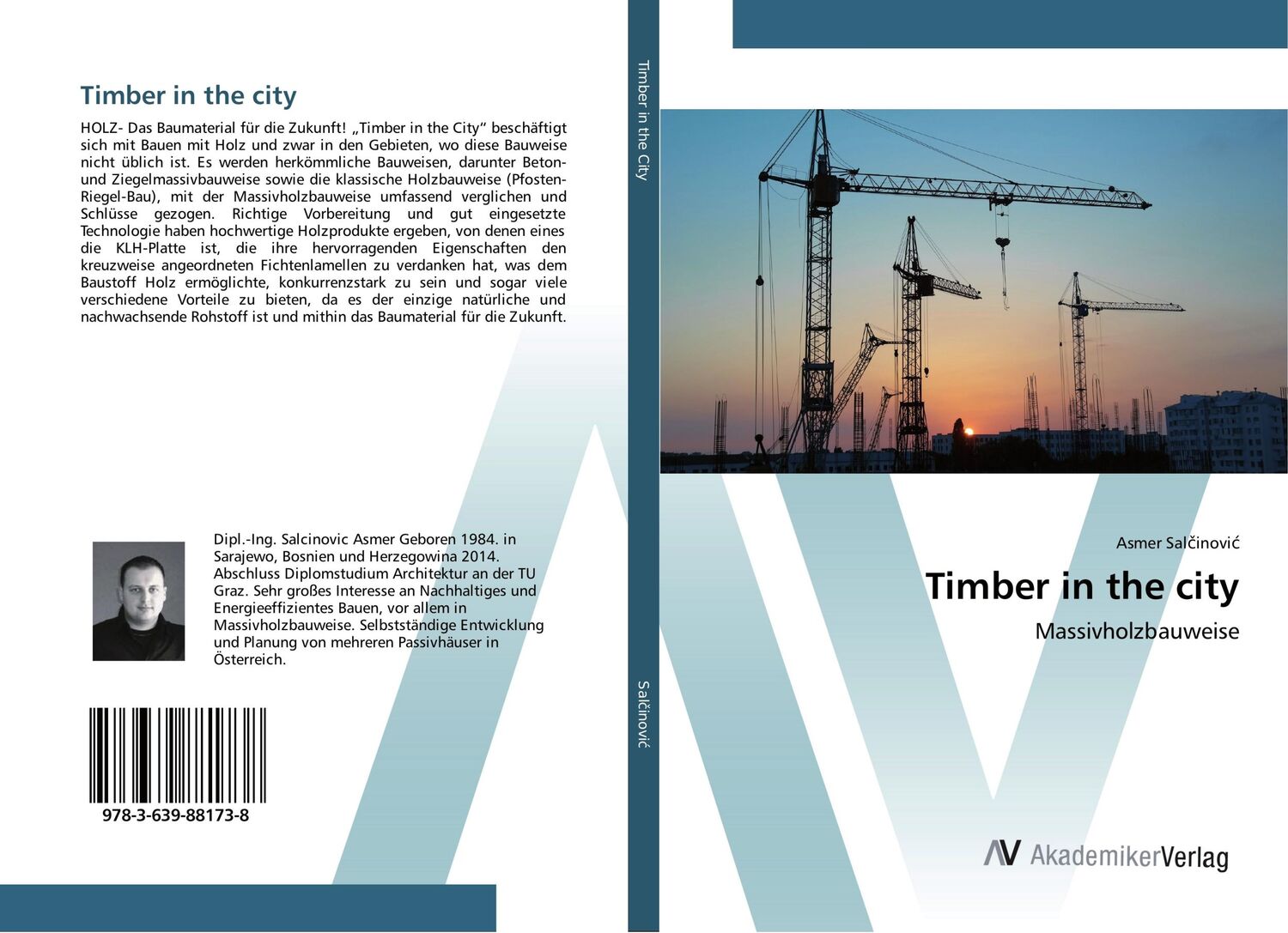 Cover: 9783639881738 | Timber in the city | Massivholzbauweise | Asmer Sal¿inovi¿ | Buch