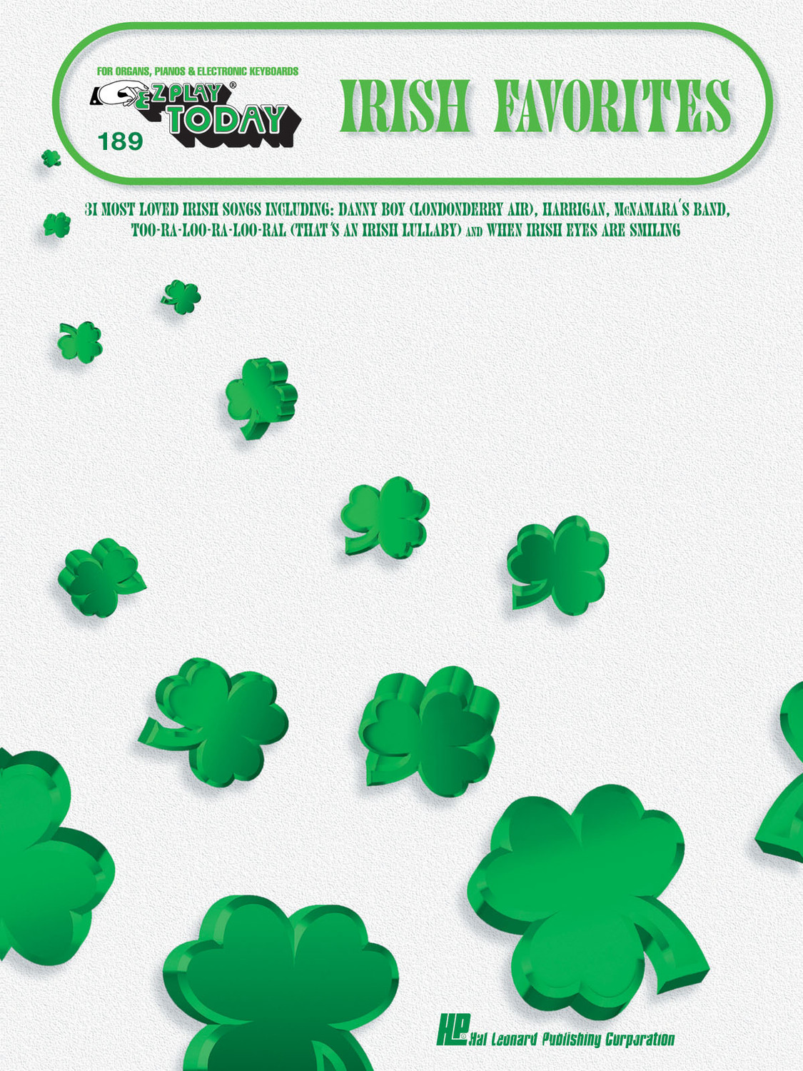 Cover: 73999022766 | Irish Favorites | E-Z Play Today Volume 189 | E-Z Play Today | Buch