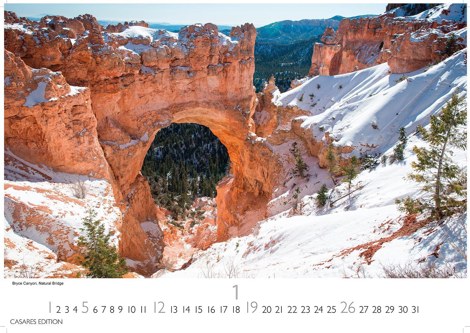 Bild: 9781835242698 | Nationalparks USA 2025 S 24x35cm | Kalender | 14 S. | Deutsch | 2025