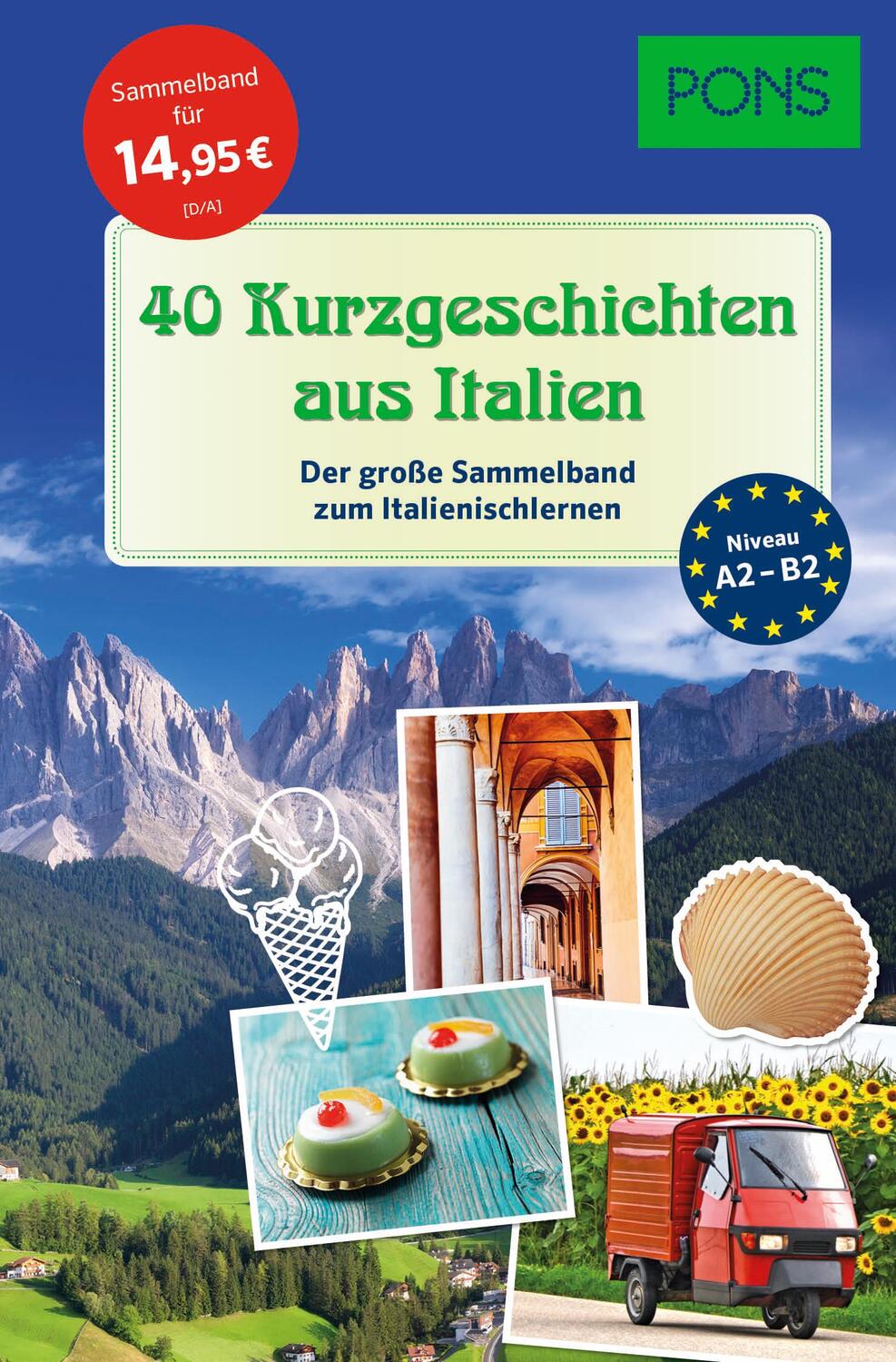 Cover: 9783125624917 | PONS der große Sammelband Italienisch | Buch | PONS Lektüre in Bildern