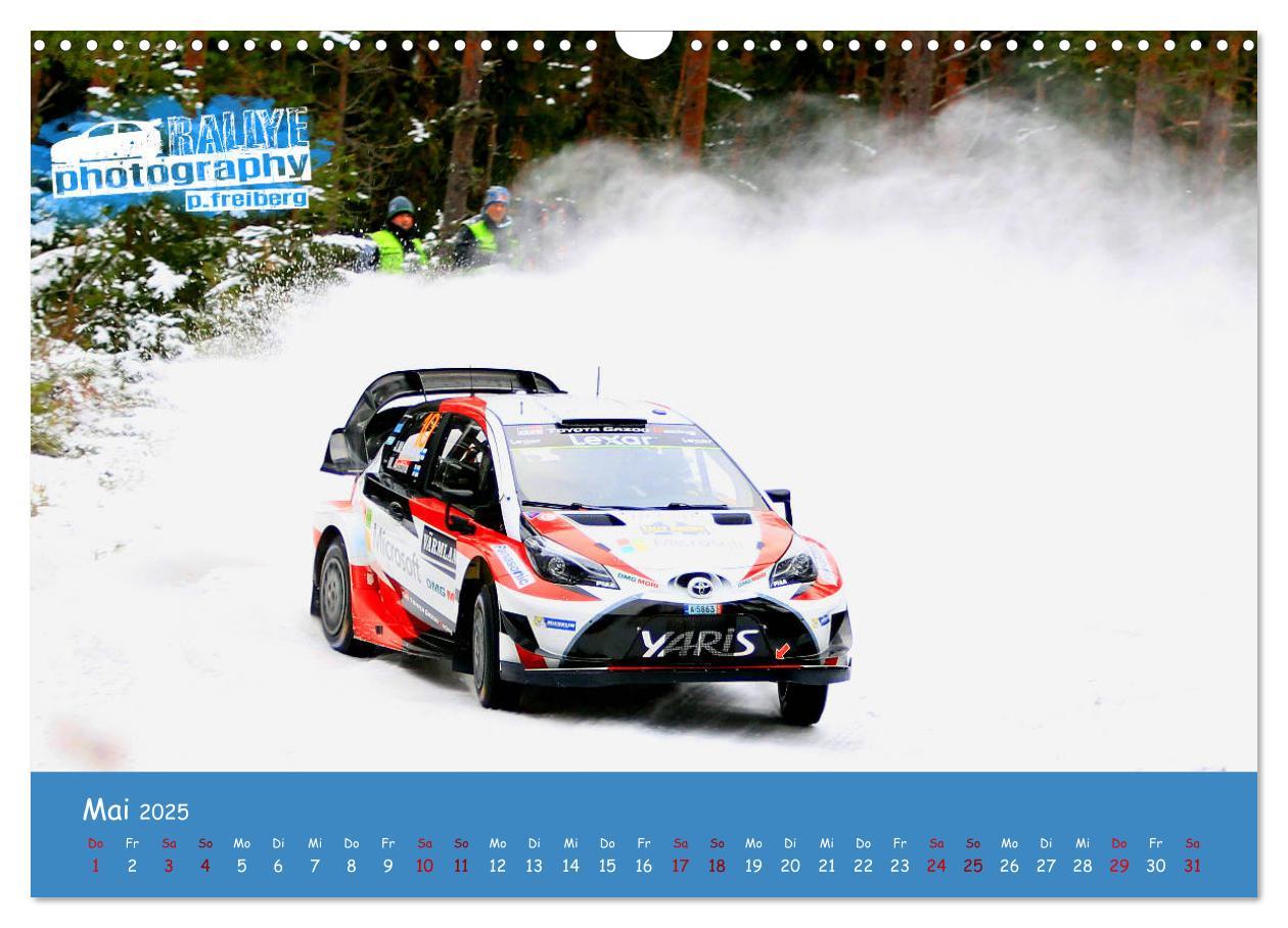 Bild: 9783435343393 | WRC Schweden White Open 2025 (Wandkalender 2025 DIN A3 quer),...