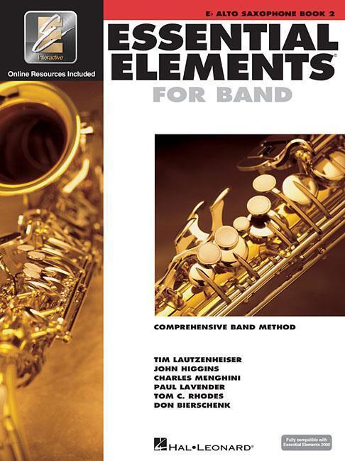 Cover: 9780634012914 | Essential Elements for Band Eb Alto Saxophone - Book 2 with Eei...