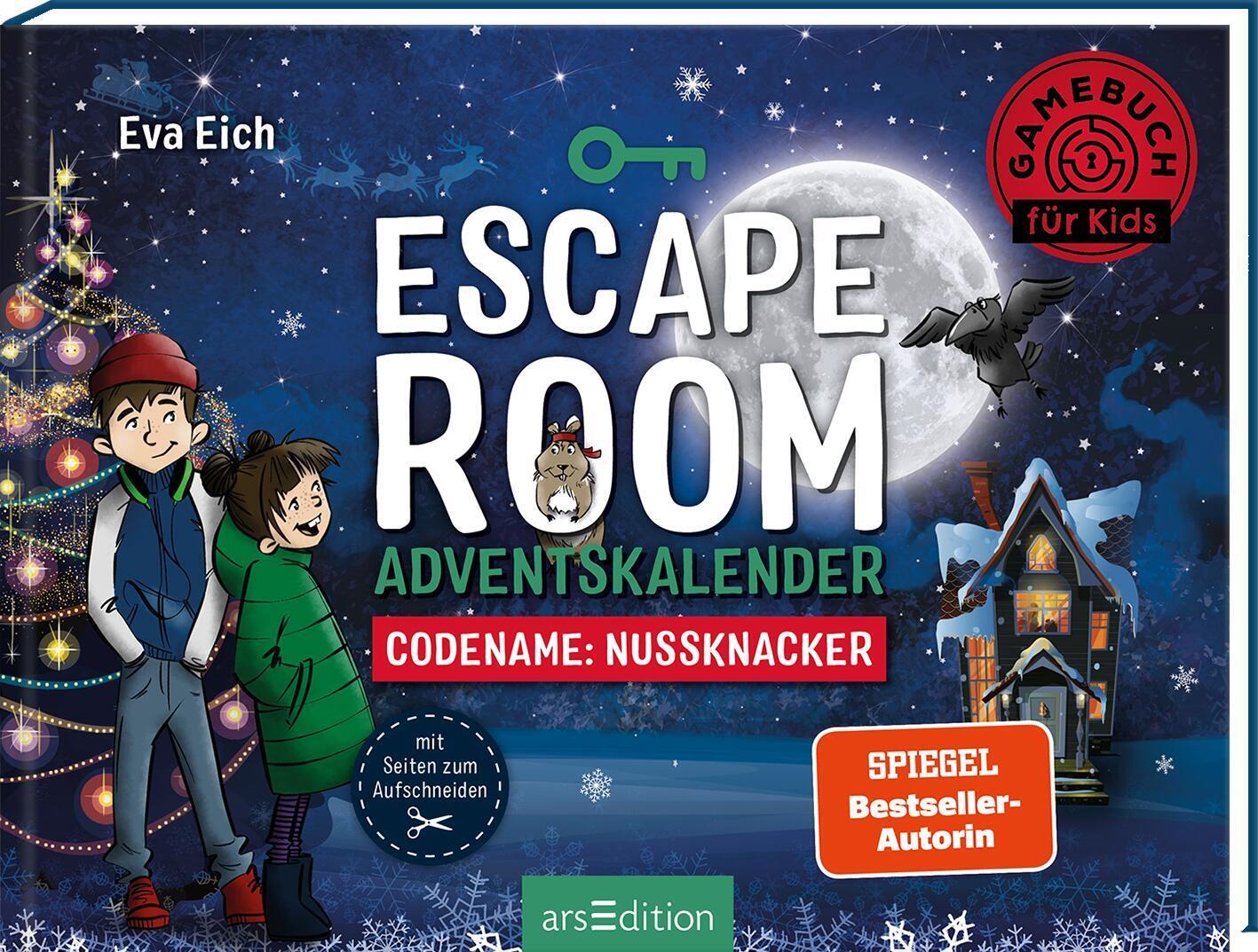Cover: 9783845854045 | Codename: Nussknacker. Ein Escape Room Adventskalender | Eva Eich