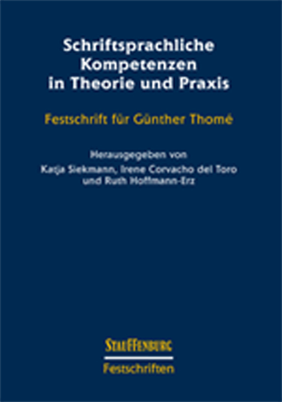 Cover: 9783958094444 | Schriftsprachliche Kompetenzen in Theorie und Praxis | Taschenbuch