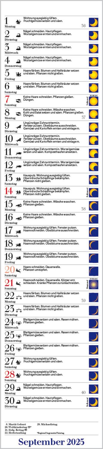 Bild: 9783731876274 | Mond-Langplaner 2025 | Verlag Korsch | Kalender | 13 S. | Deutsch