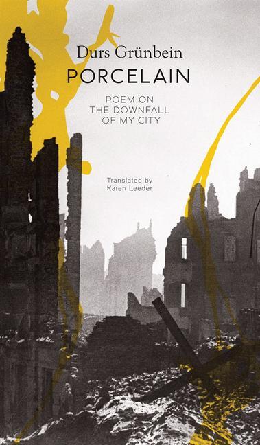 Cover: 9780857427816 | Porcelain: Poem on the Downfall of My City | Durs Grünbein | Buch