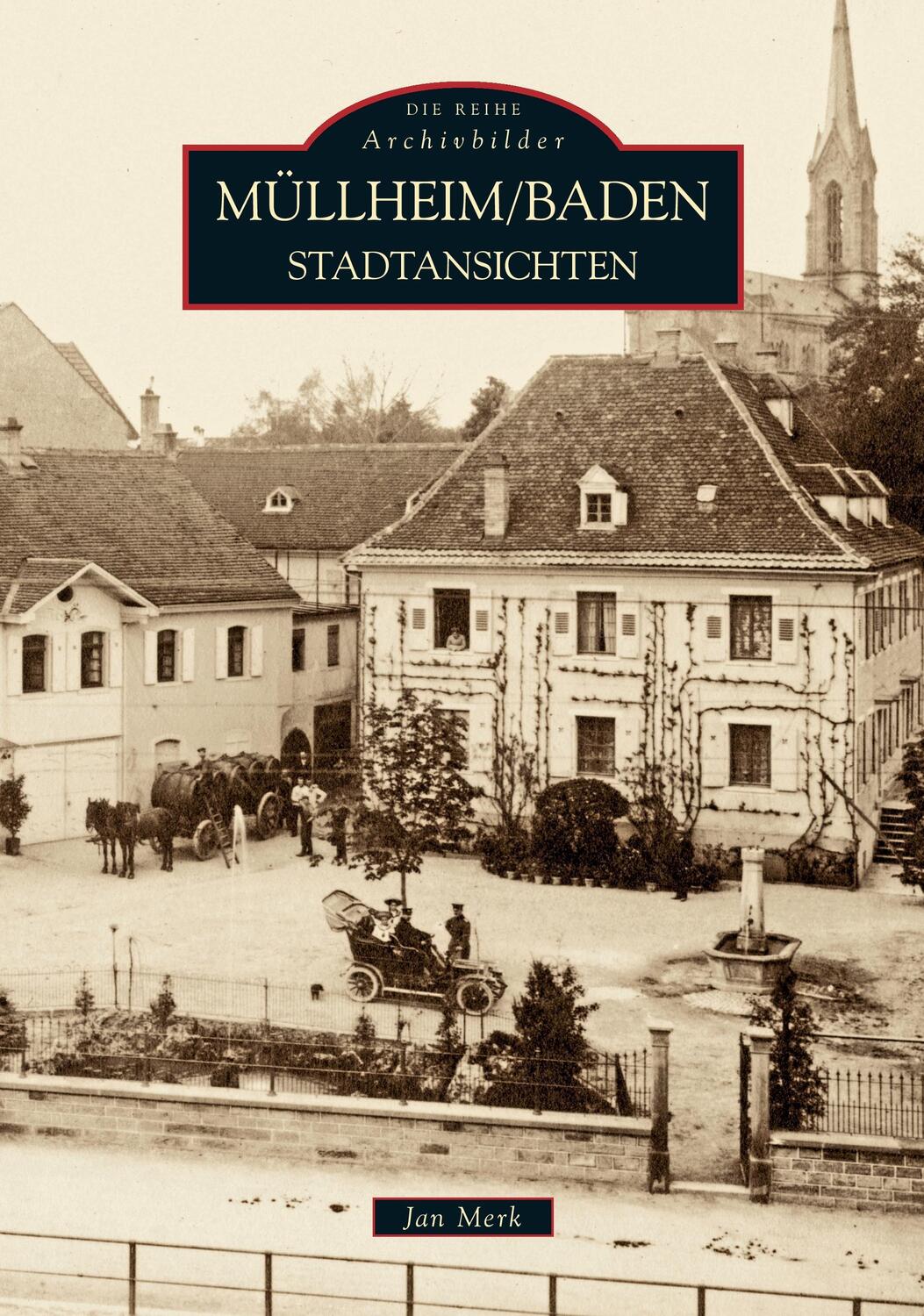Cover: 9783866807075 | Müllheim in Baden | Stadtansichten | Jan Merk | Taschenbuch | Deutsch