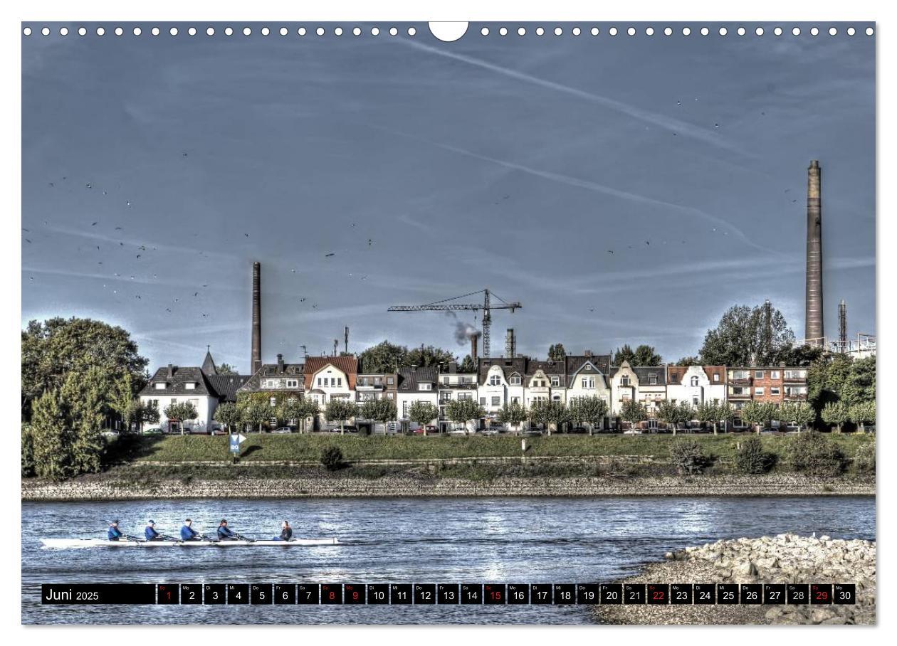 Bild: 9783435519088 | Duisburg am Rhein - R(h)einblicke (Wandkalender 2025 DIN A3 quer),...