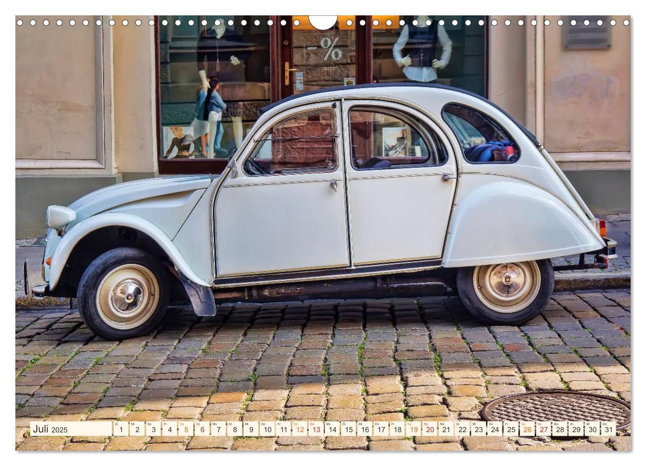 Bild: 9783435470952 | Citroën 2CV - geliebte Ente (Wandkalender 2025 DIN A3 quer),...