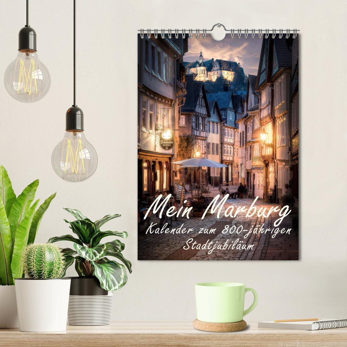 Bild: 9783435922840 | Mein Marburg (Wandkalender 2025 DIN A4 hoch), CALVENDO Monatskalender