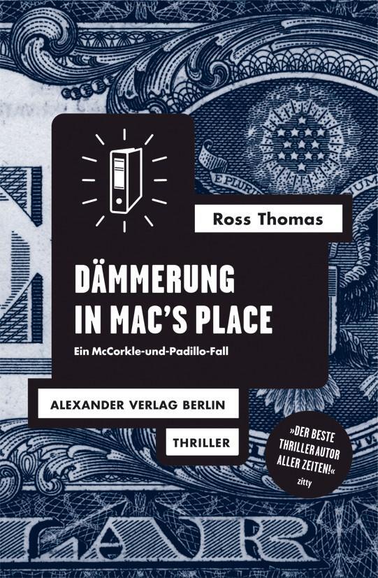 Cover: 9783895813054 | Dämmerung in Mac's Place | Ross Thomas | Taschenbuch | Deutsch | 2013