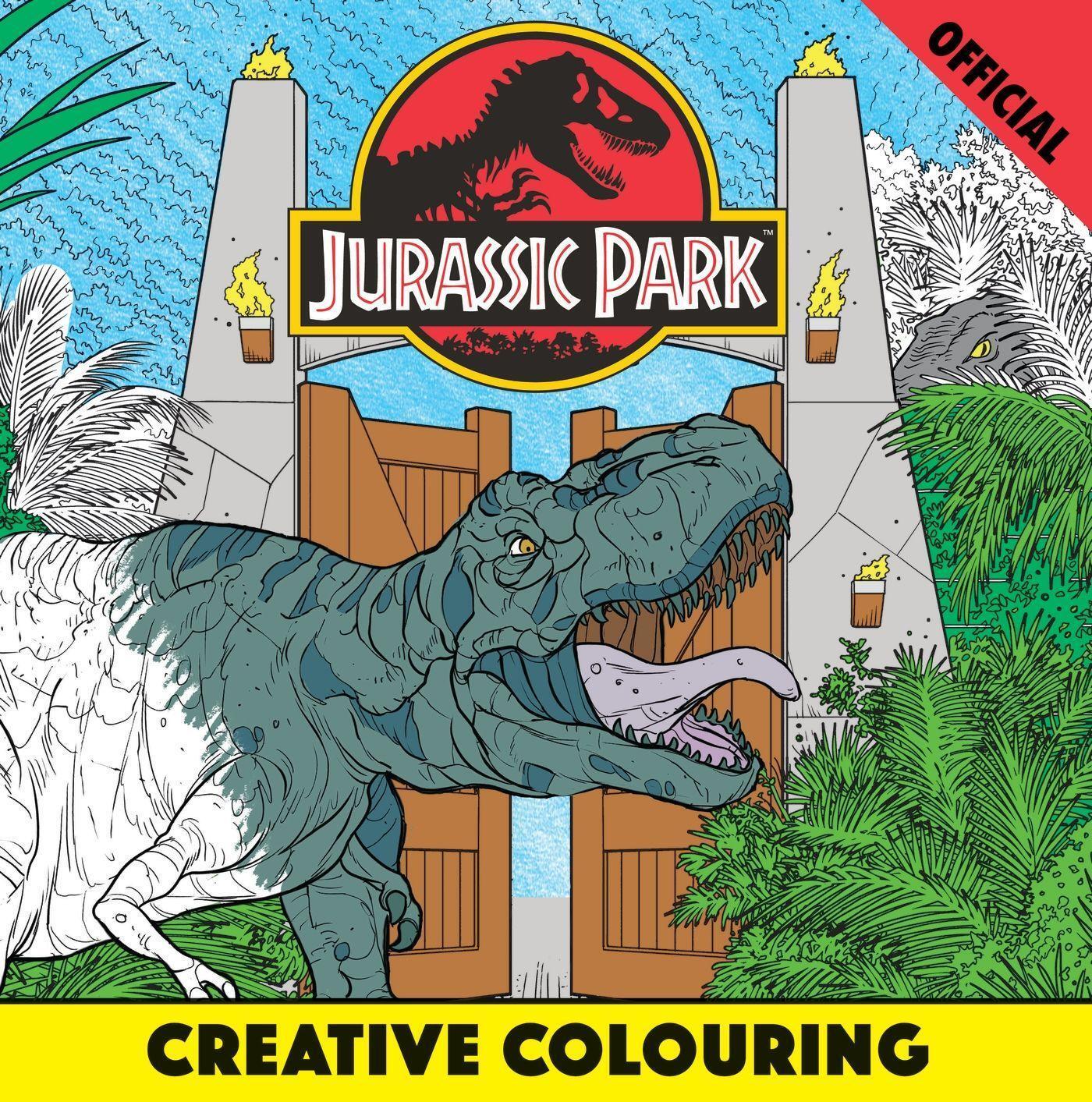 Cover: 9781408371510 | Official Jurassic Park Creative Colouring | Taschenbuch | 2023