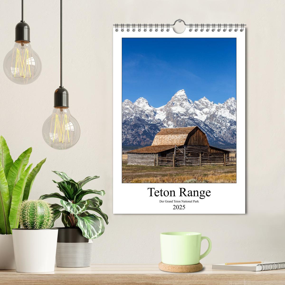 Bild: 9783435992935 | Teton Range - Der Grand Teton National Park (Wandkalender 2025 DIN...