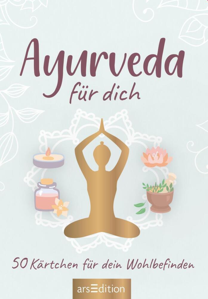 Cover: 9783845847771 | Ayurveda für dich | 50 Kärtchen für dein Wohlbefinden | Tiefenbacher