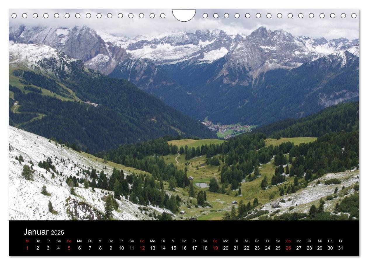 Bild: 9783435782789 | Südtirol 2025 (Wandkalender 2025 DIN A4 quer), CALVENDO Monatskalender