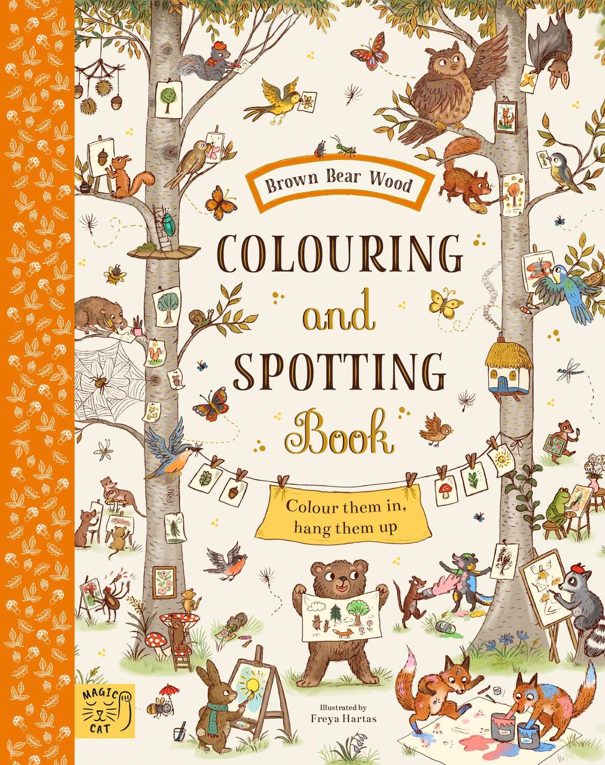 Cover: 9781915569103 | Brown Bear Wood: Colouring and Spotting Book | Taschenbuch | 2023