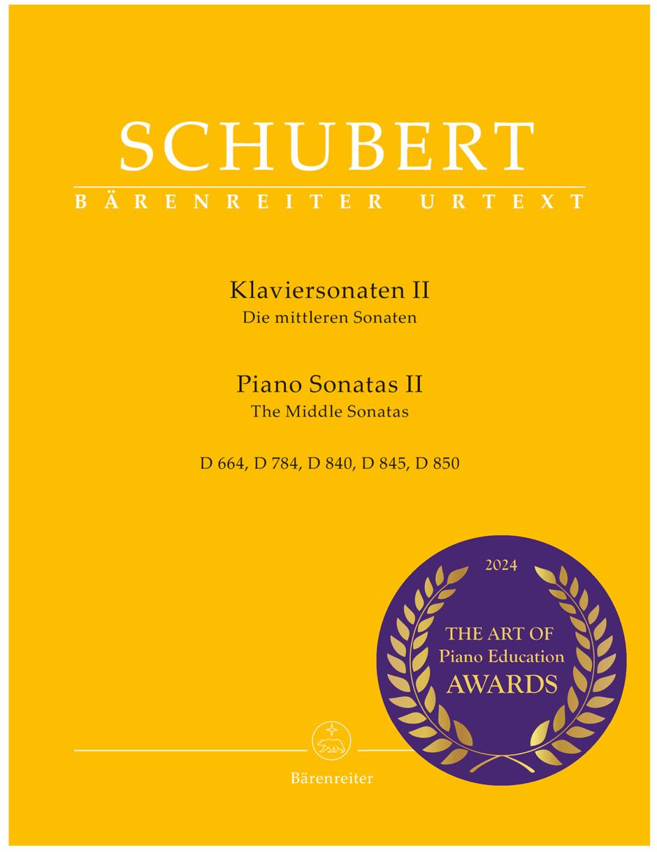 Cover: 9790006539857 | Klaviersonaten II -Die mittleren Sonaten- | Franz Schubert | Buch