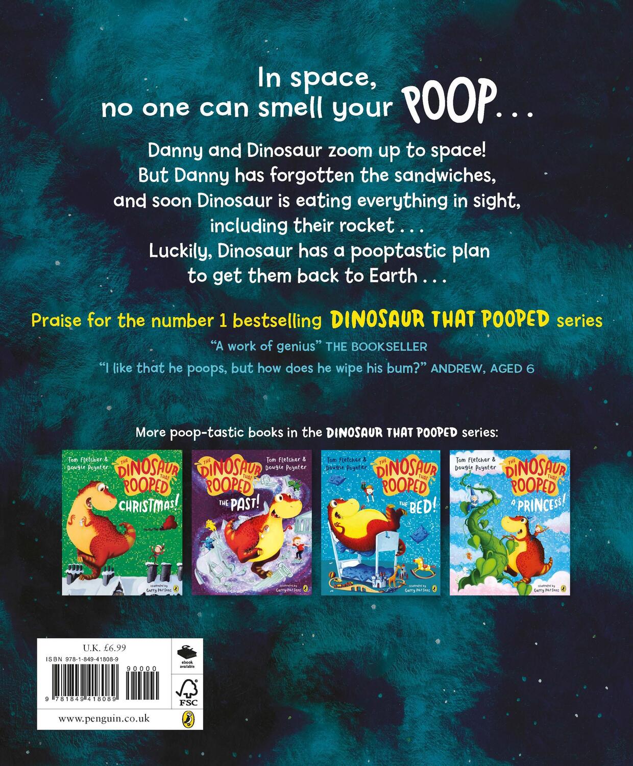 Rückseite: 9781849418089 | The Dinosaur that Pooped a Planet! | Tom Fletcher (u. a.) | Buch