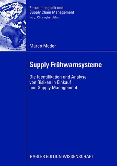 Cover: 9783834912039 | Supply Frühwarnsysteme | Marco Moder | Taschenbuch | Paperback | 2008