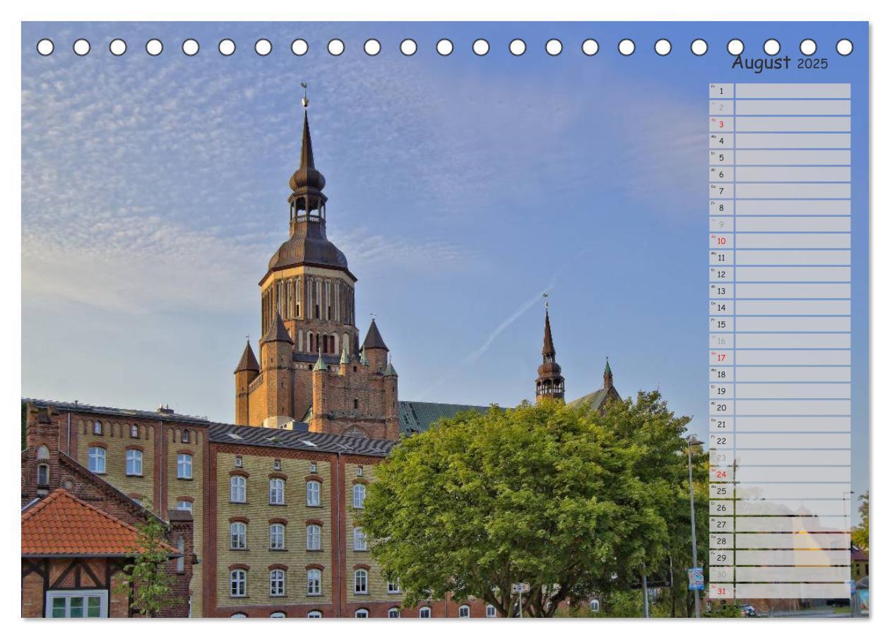 Bild: 9783435546848 | Stralsund. Das Tor zur Insel Rügen (Tischkalender 2025 DIN A5...