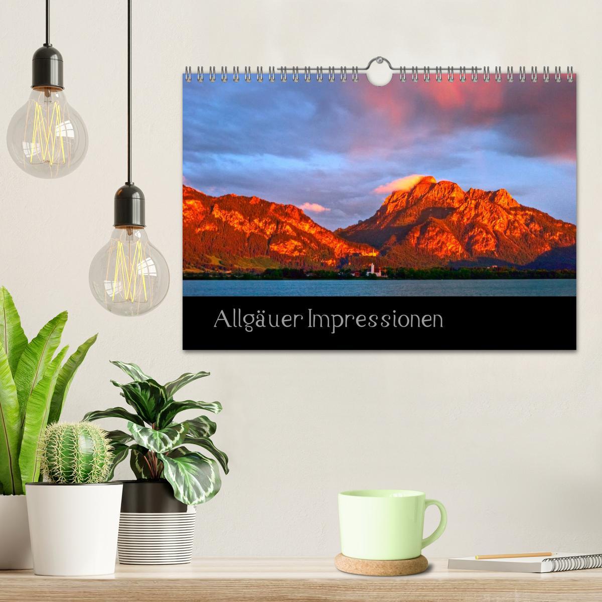 Bild: 9783435559268 | Allgäuer Impressionen (Wandkalender 2025 DIN A4 quer), CALVENDO...