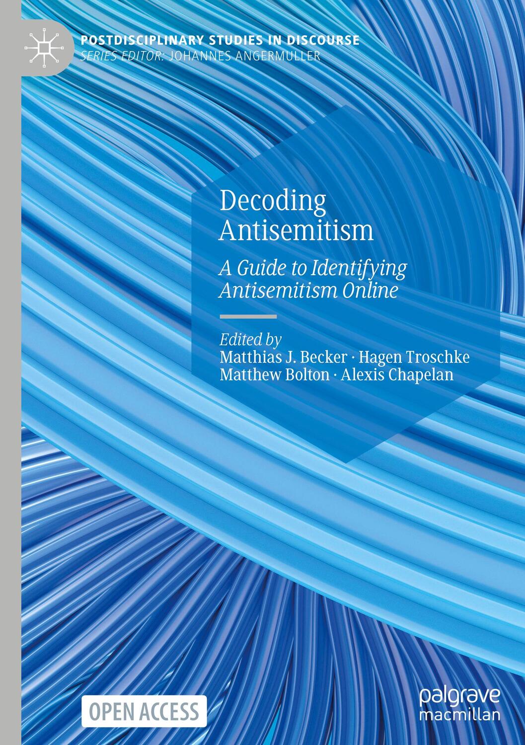 Cover: 9783031492372 | Decoding Antisemitism | A Guide to Identifying Antisemitism Online