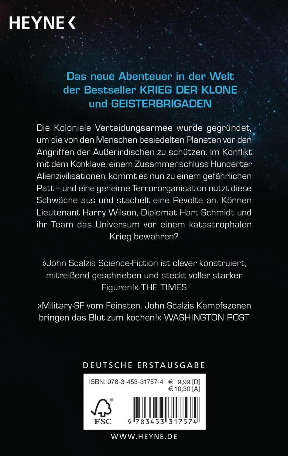 Bild: 9783453317574 | Galaktische Mission | Roman | John Scalzi | Taschenbuch | Paperback