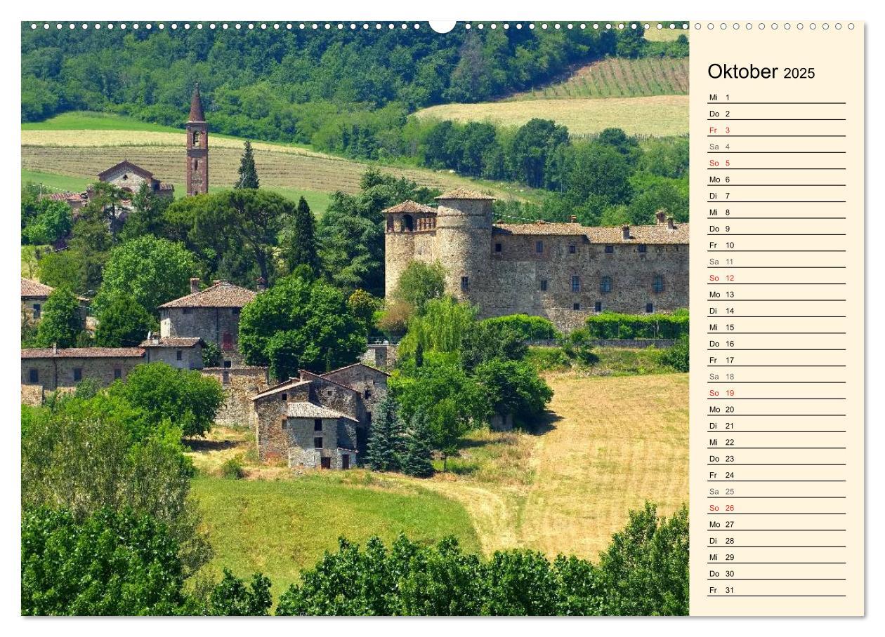 Bild: 9783435508334 | Emilia-Romagna (Wandkalender 2025 DIN A2 quer), CALVENDO...