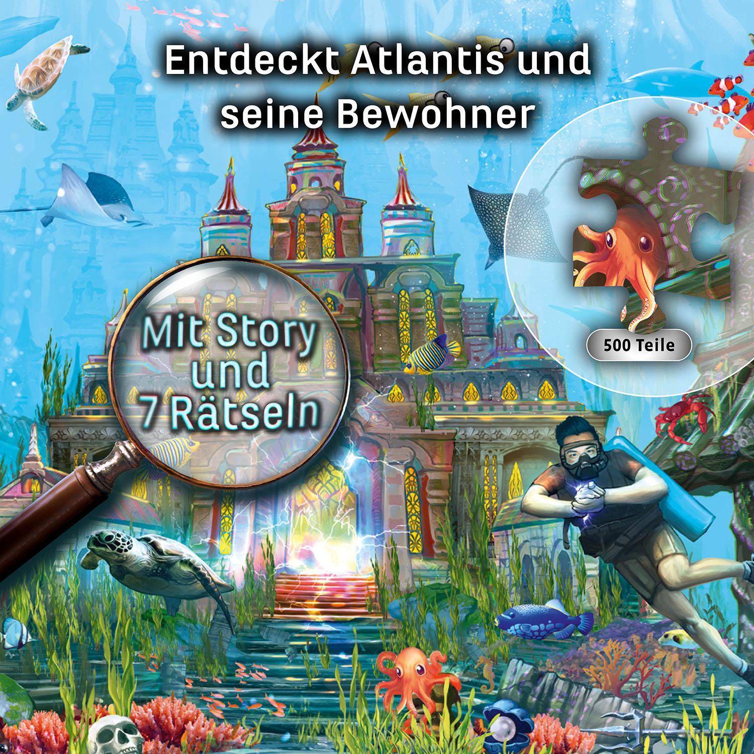 Bild: 4002051683962 | EXIT® - Das Puzzle: Der Schlüssel von Atlantis | Spiel | Brand (u. a.)
