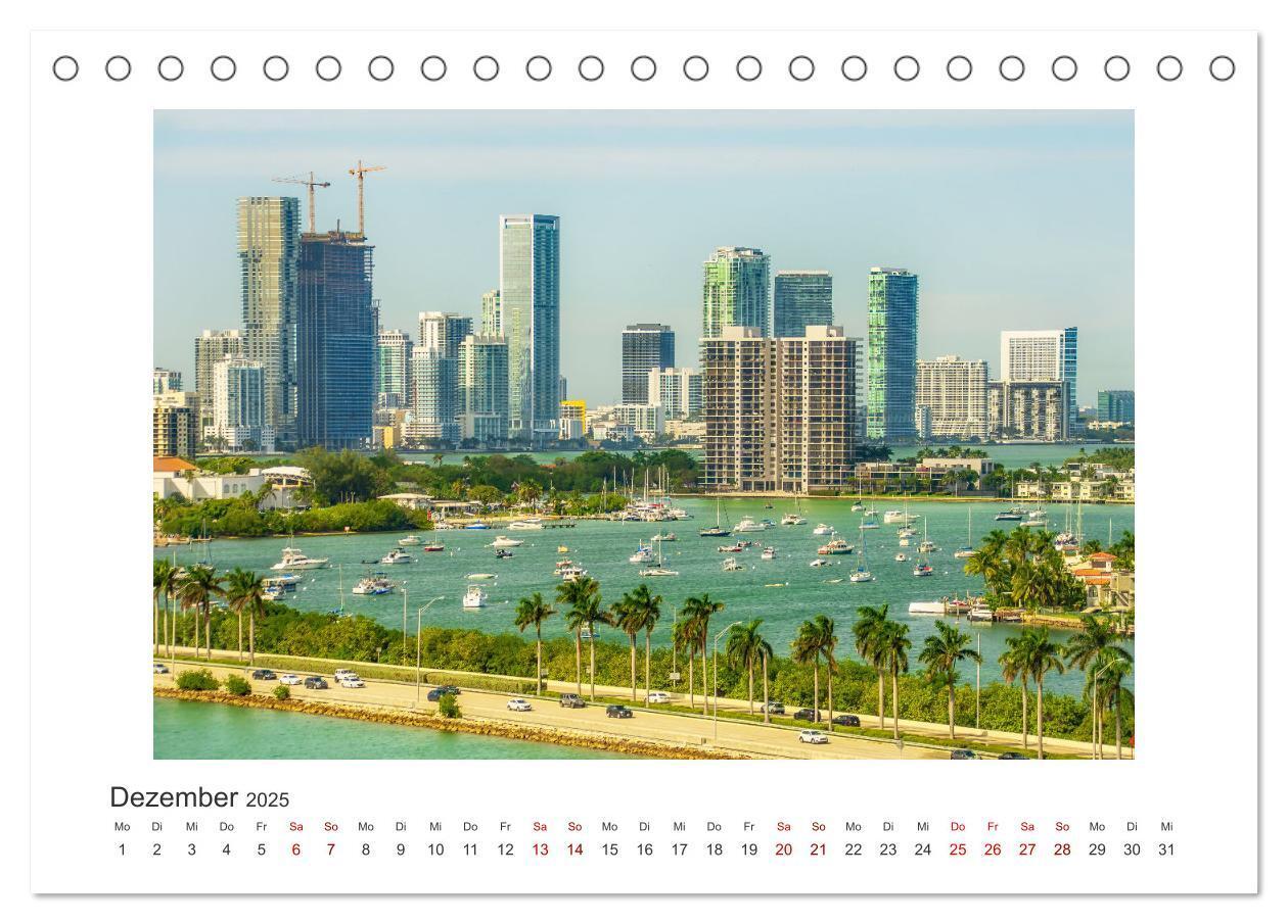 Bild: 9783457152690 | Miami - pulsierende Metropole (Tischkalender 2025 DIN A5 quer),...