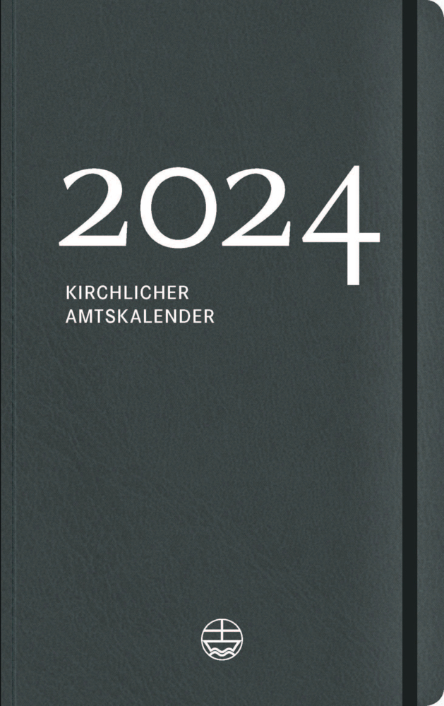 Cover: 9783374073900 | Kirchlicher Amtskalender 2024 - grau | Jörg Neijenhuis | Buch | 496 S.