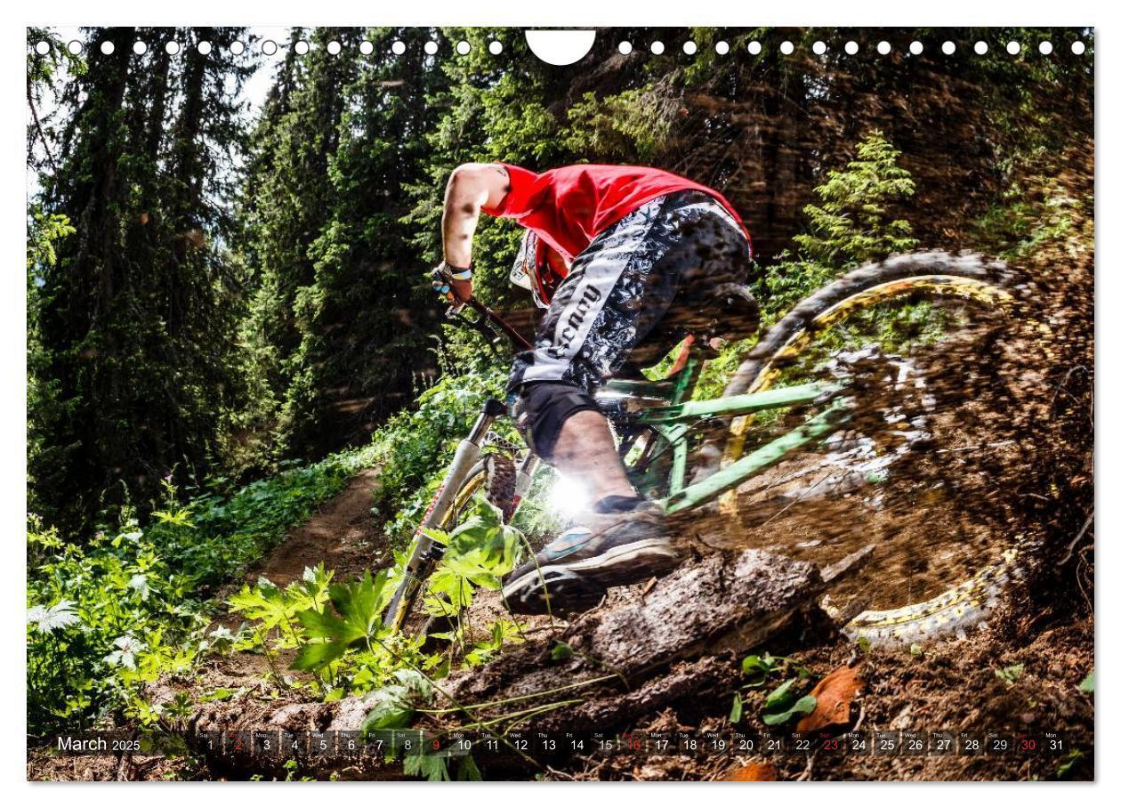 Bild: 9781325995752 | Mountain Bike 2025 by Stef. Candé / UK-Version (Wall Calendar 2025...