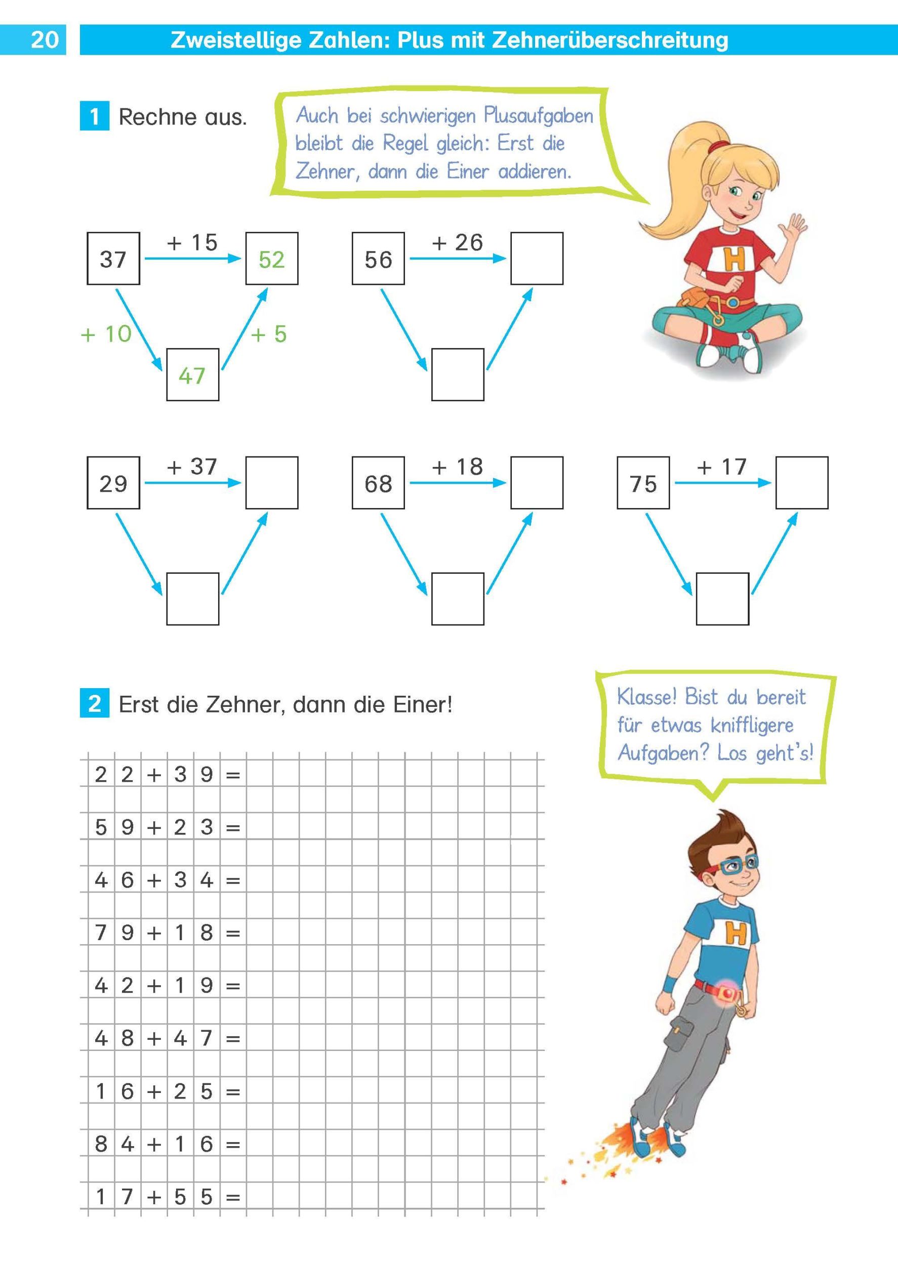 Bild: 9783129494240 | Die Mathe-Helden. Rechnen bis 100. 2. Klasse | Holger Geßner | 64 S.