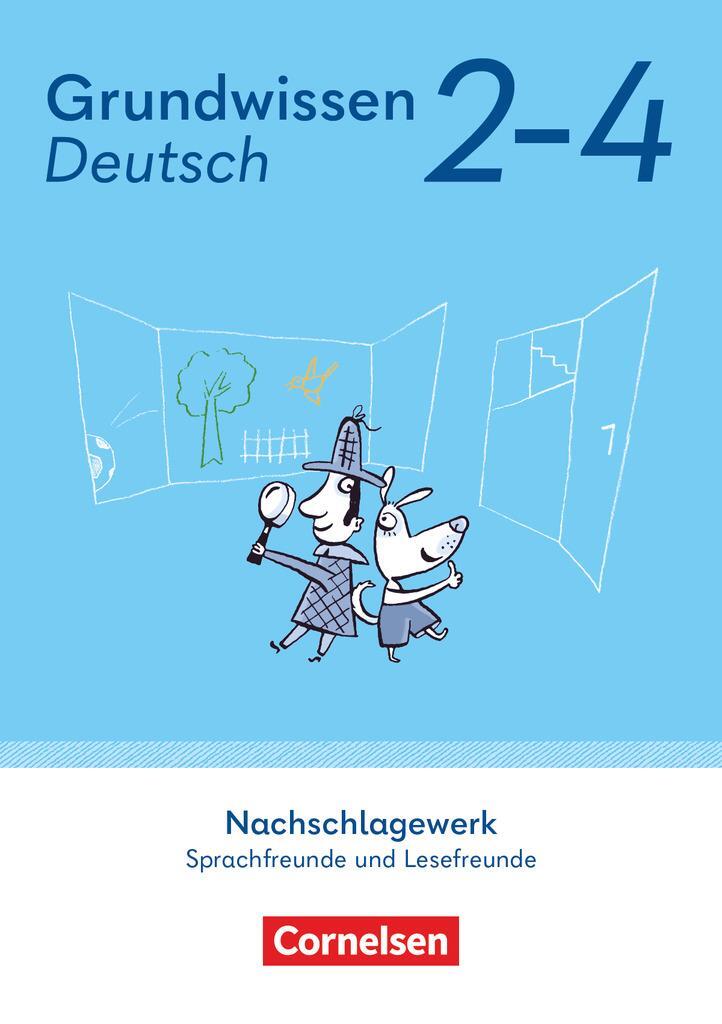 Cover: 9783060846351 | Sprachfreunde / Lesefreunde 2.-4. Schuljahr - Grundwissen Deutsch