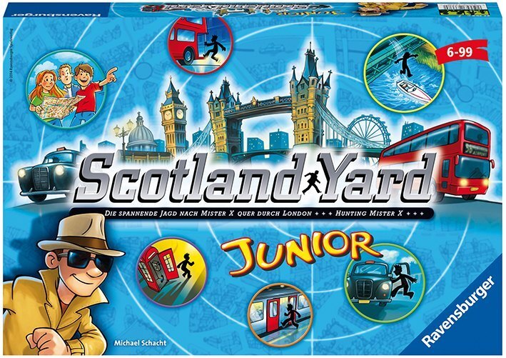 Cover: 4005556222896 | Ravensburger 22289 - Scotland Yard Junior, Brettspiel für 2-4...