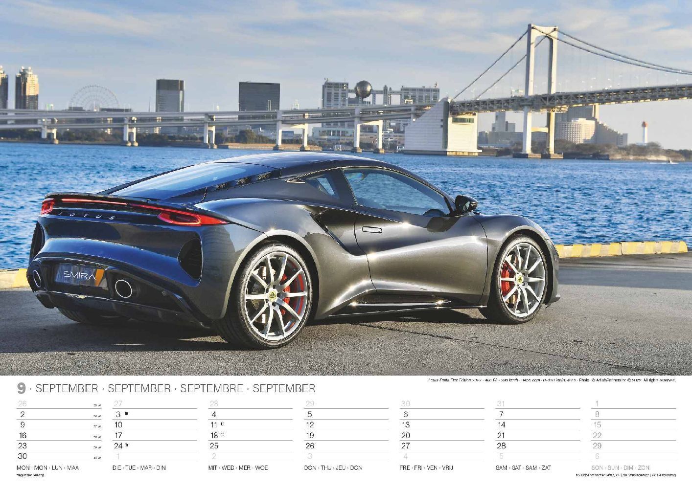 Bild: 4002725986597 | Sports Cars 2024 - Foto-Kalender - Wand-Kalender - 42x29,7 - Autos