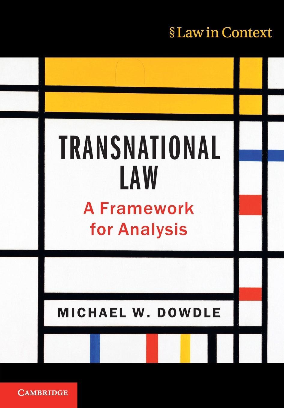 Cover: 9781108405959 | Transnational Law | Michael W. Dowdle | Taschenbuch | Paperback | 2022