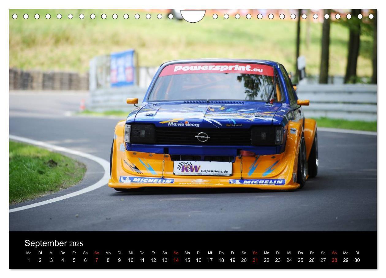 Bild: 9783435631896 | Bergrennen im Opel (Wandkalender 2025 DIN A4 quer), CALVENDO...