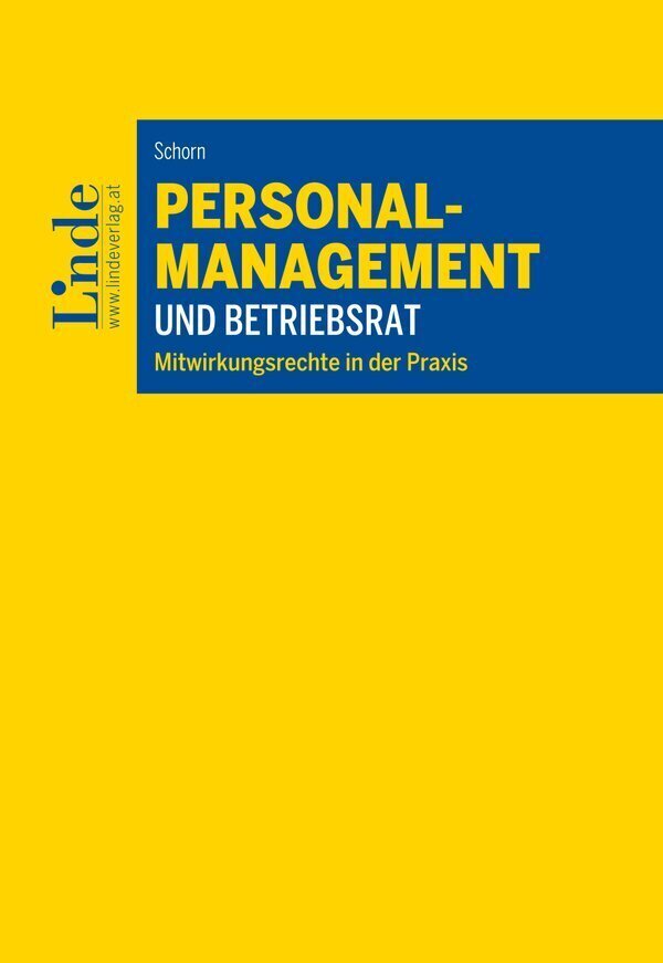 Cover: 9783707334241 | Personalmanagement und Betriebsrat | Mitwirkungsrechte in der Praxis