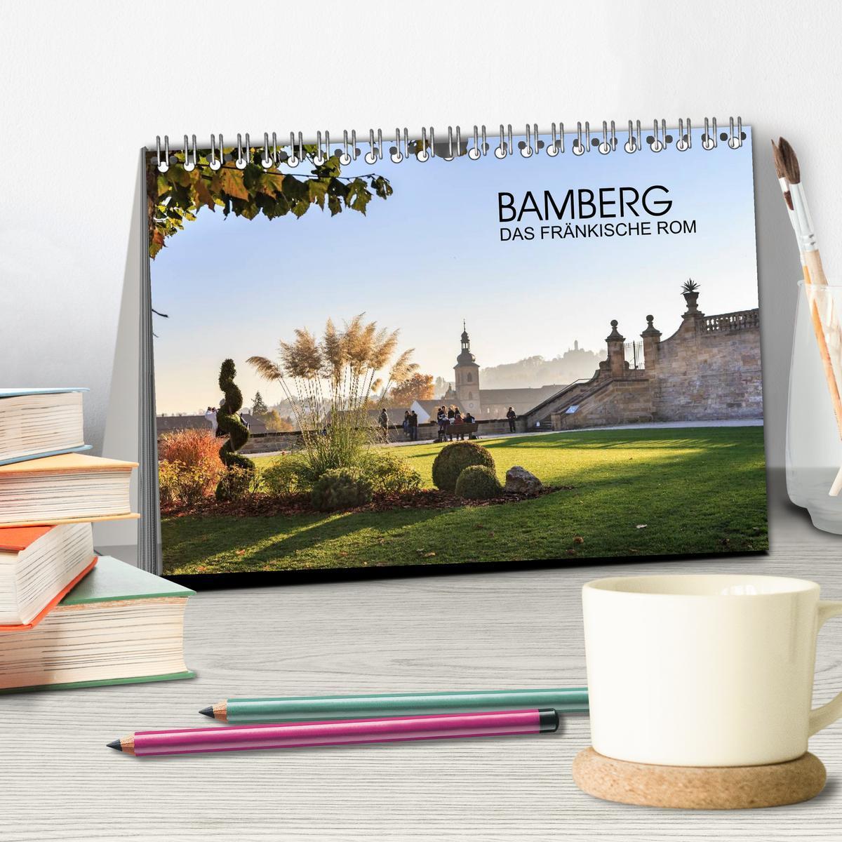 Bild: 9783435574544 | Bamberg - das fränkische Rom (Tischkalender 2025 DIN A5 quer),...