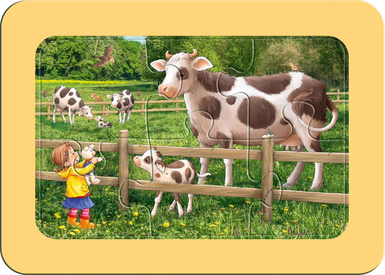 Bild: 4005556056798 | Ravensburger Kinderpuzzle - 05679 Lotta auf dem Bauernhof - My...